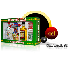 MINI TEQUILA 3 UNIDADES