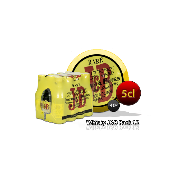 J&B PACK 12 UNIDADES
