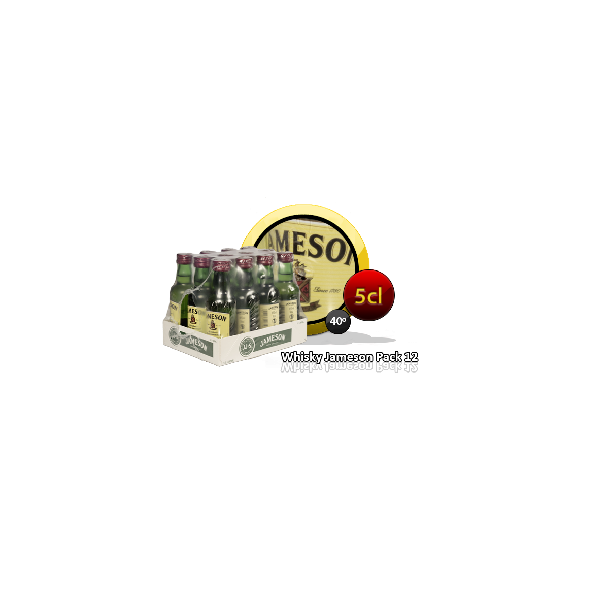 JAMESON PACK 12 UNIDADES