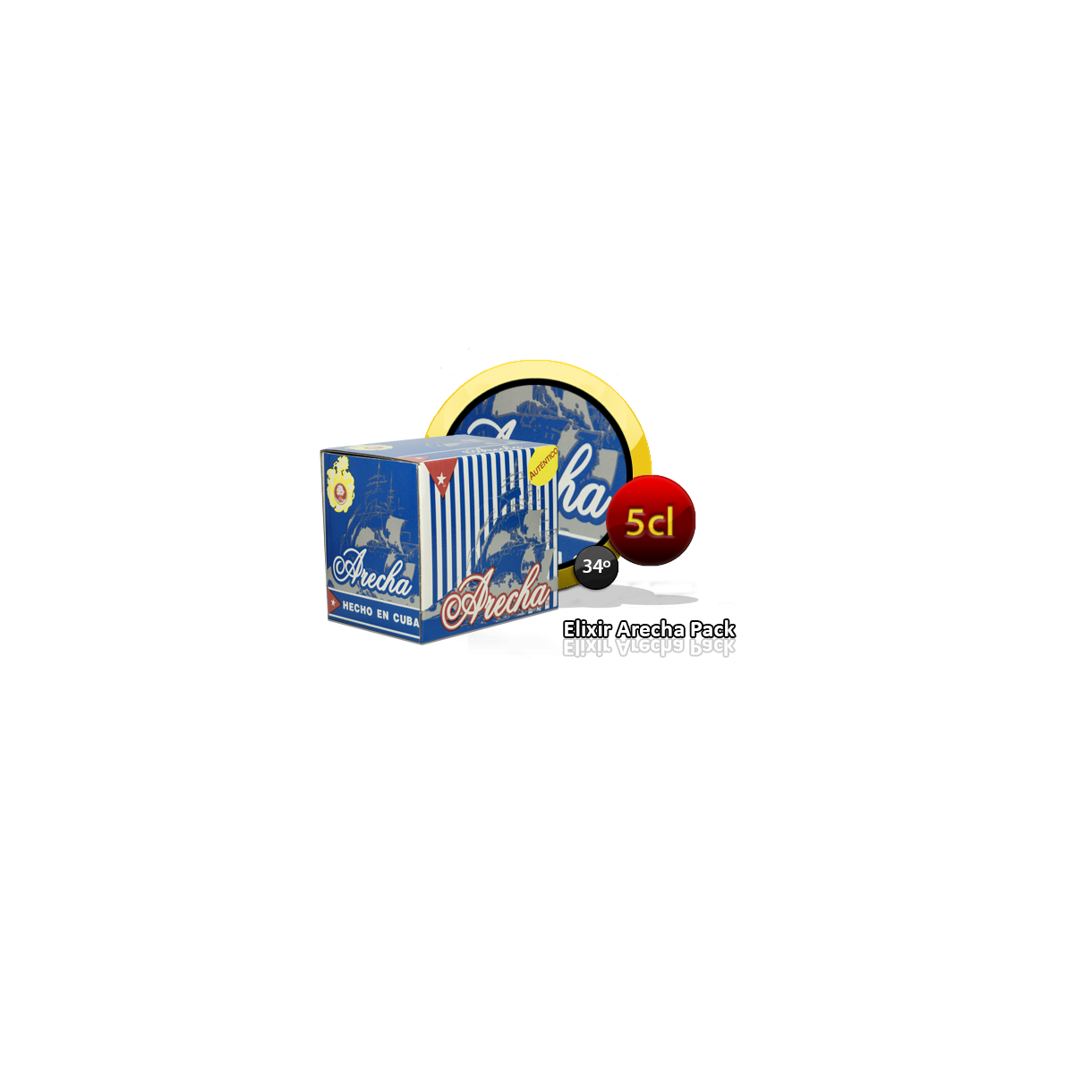 ELIXIR DE RON ARECHAS PACK 12 UNIDADES