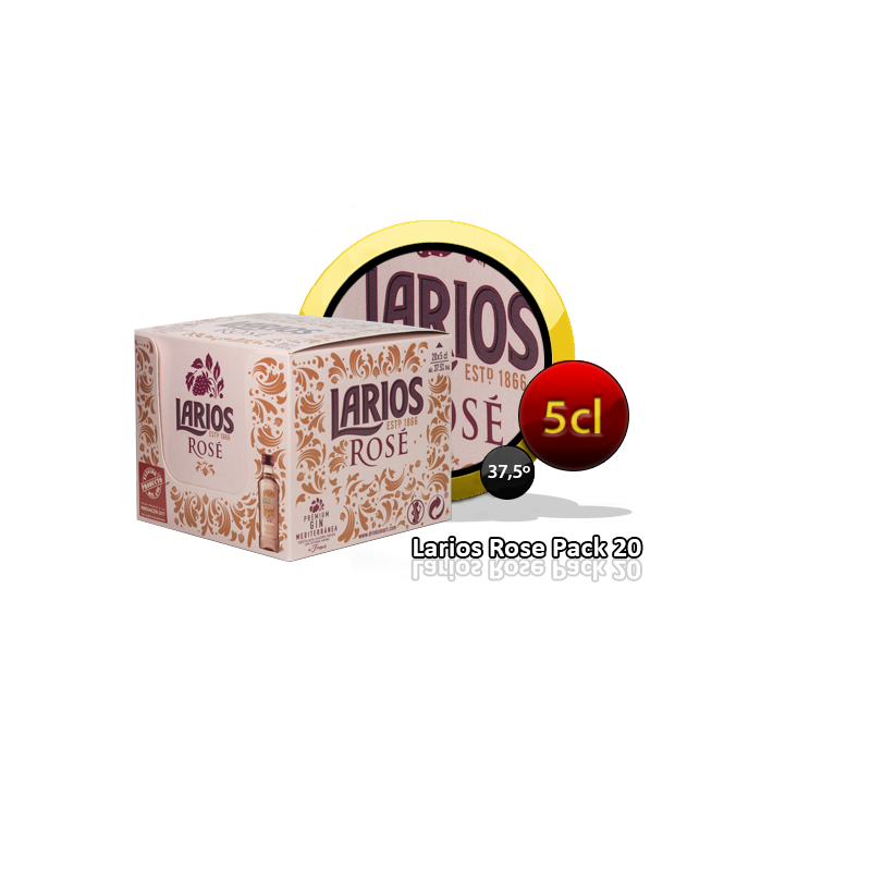 LARIOS ROSÉ PACK 20 UNIDADES