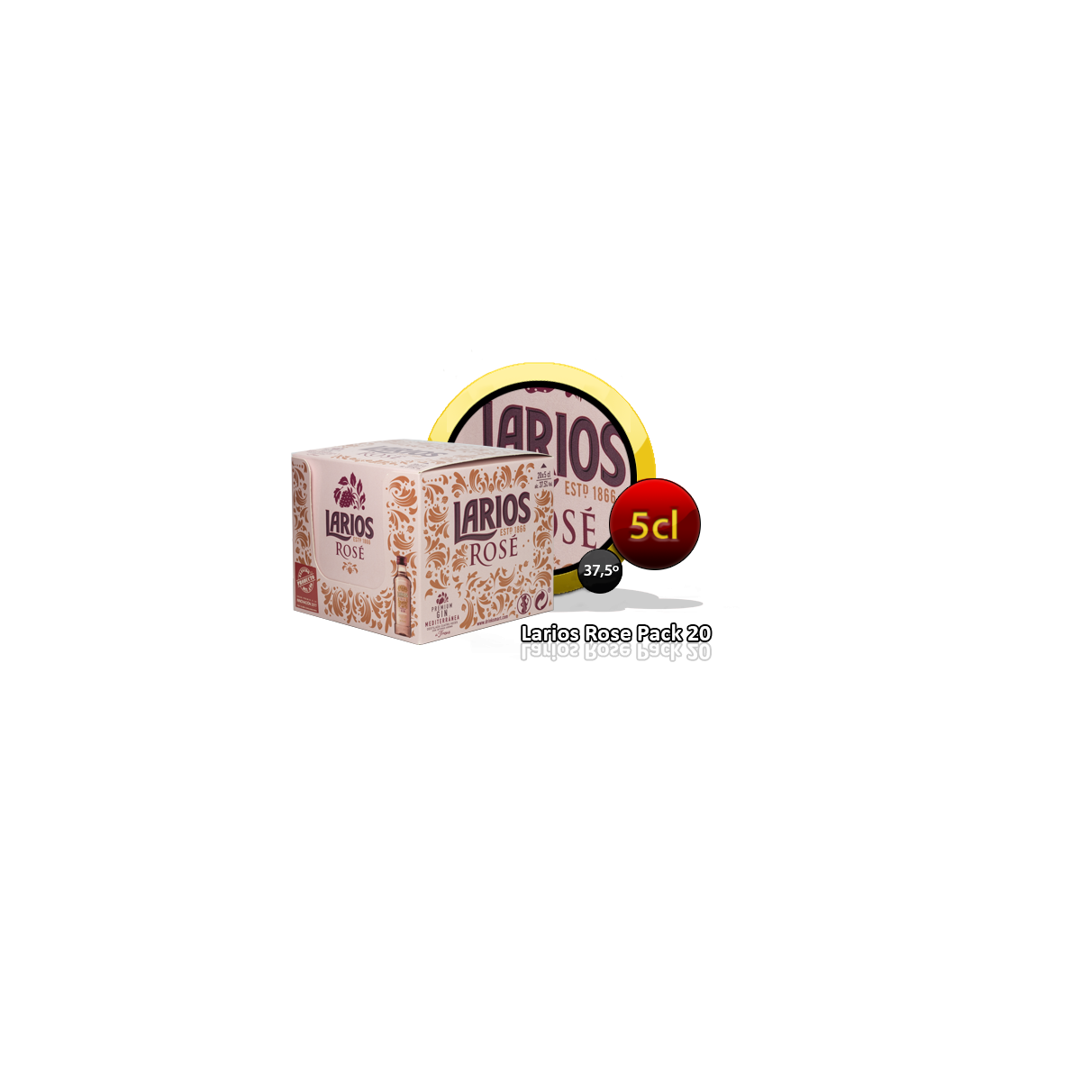 LARIOS ROSÉ PACK 20 UNIDADES