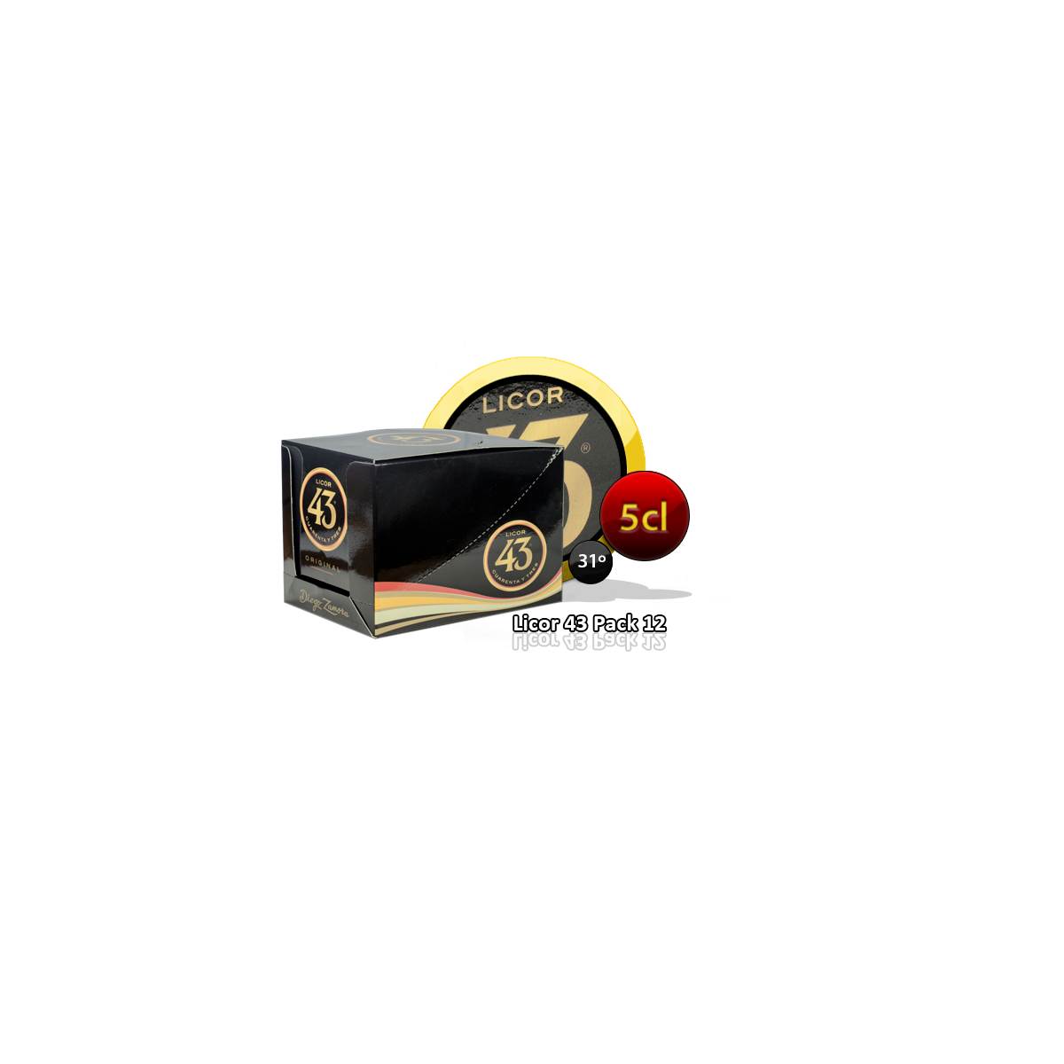 LICOR 43 PACK 12 UNIDADES