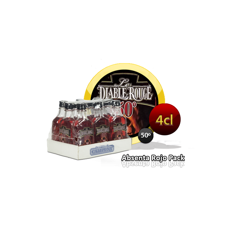 ABSENTA DIABLO ROJO PACK 12 UNIDADES