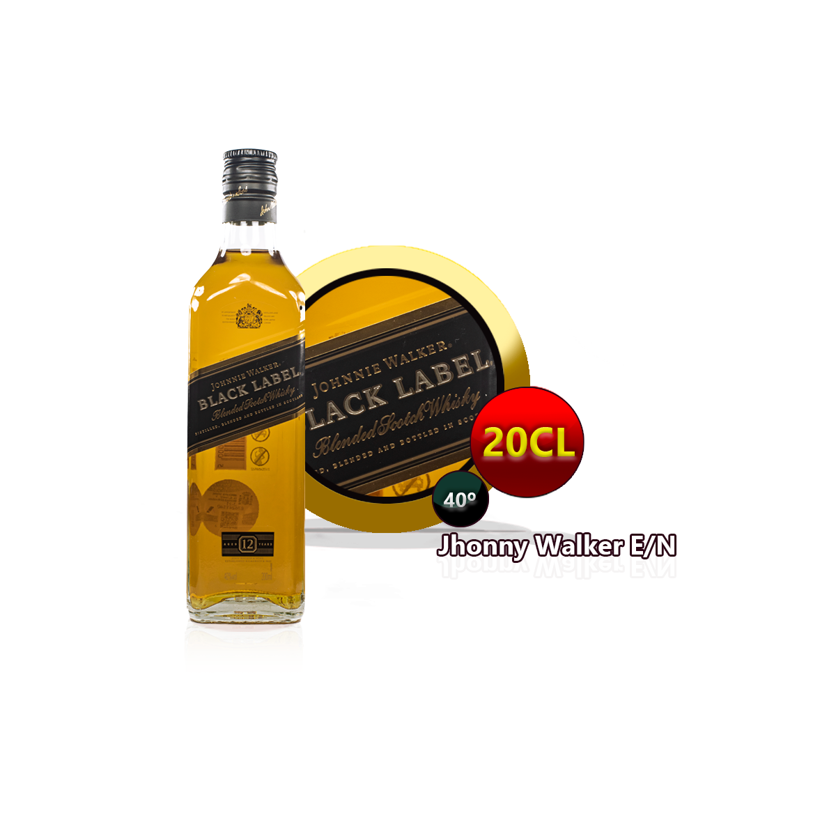 PETACA BLACK LABEL 20cl