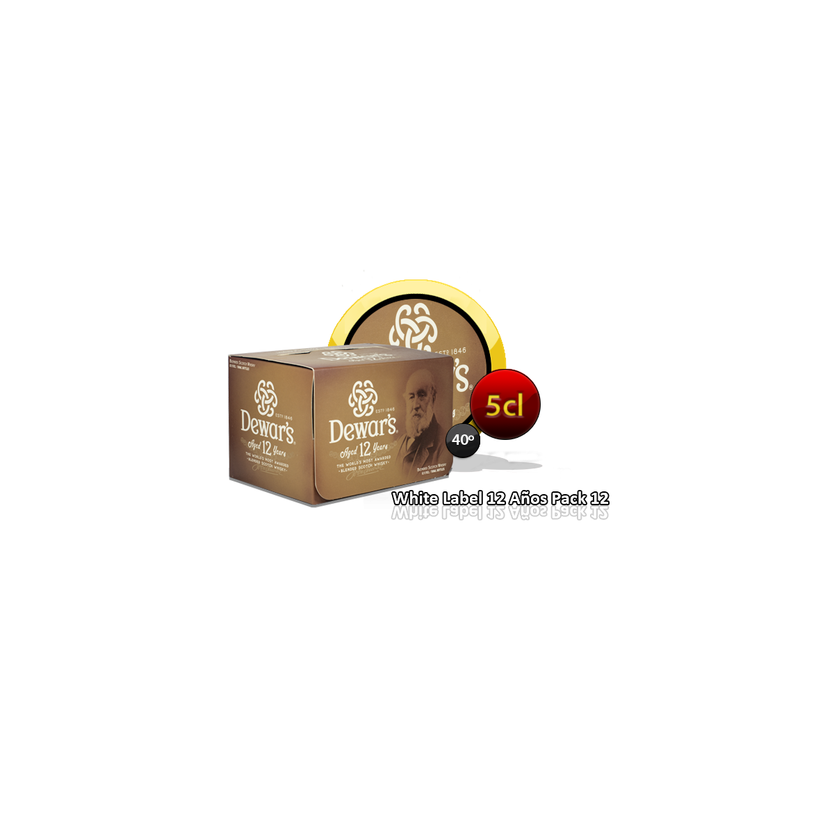 WHITE LABEL PACK 12 UNIDADES