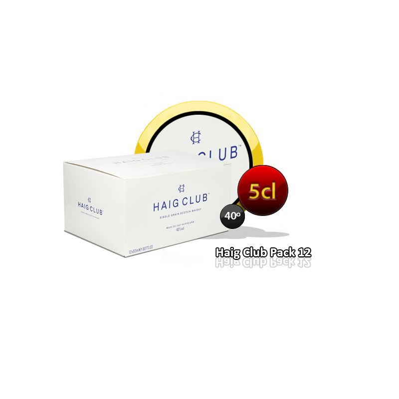 HAIG CLUB PACK 12 UNIDADES