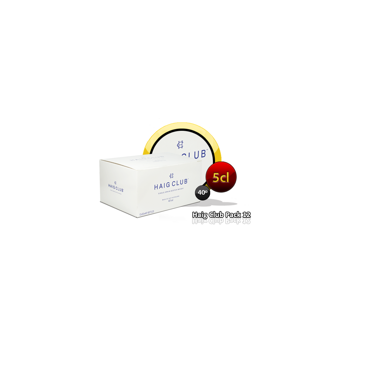 HAIG CLUB PACK 12 UNIDADES