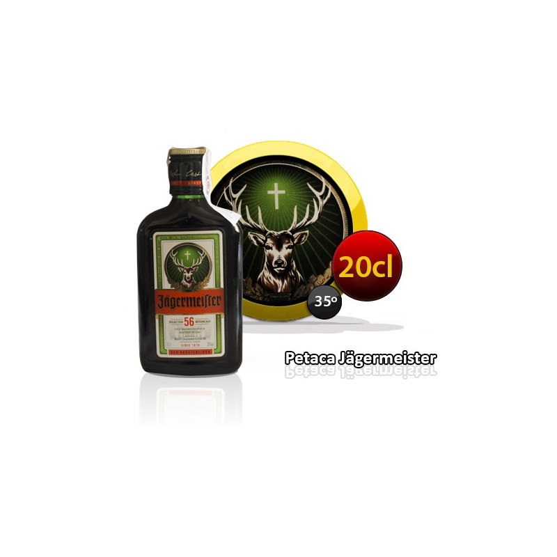JÄGUERMEISTER PETACA 20 cl