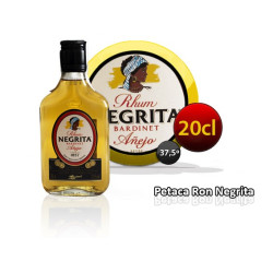 PETACA RON NEGRITA 20CL