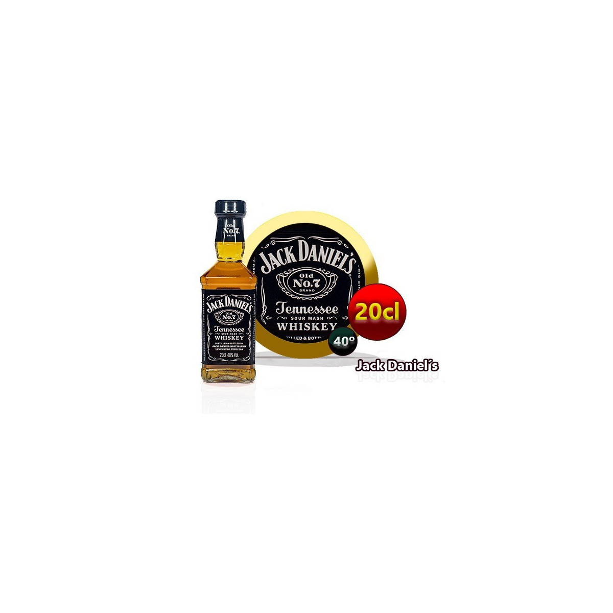 PETACA JACK DANIEL´S 20cl