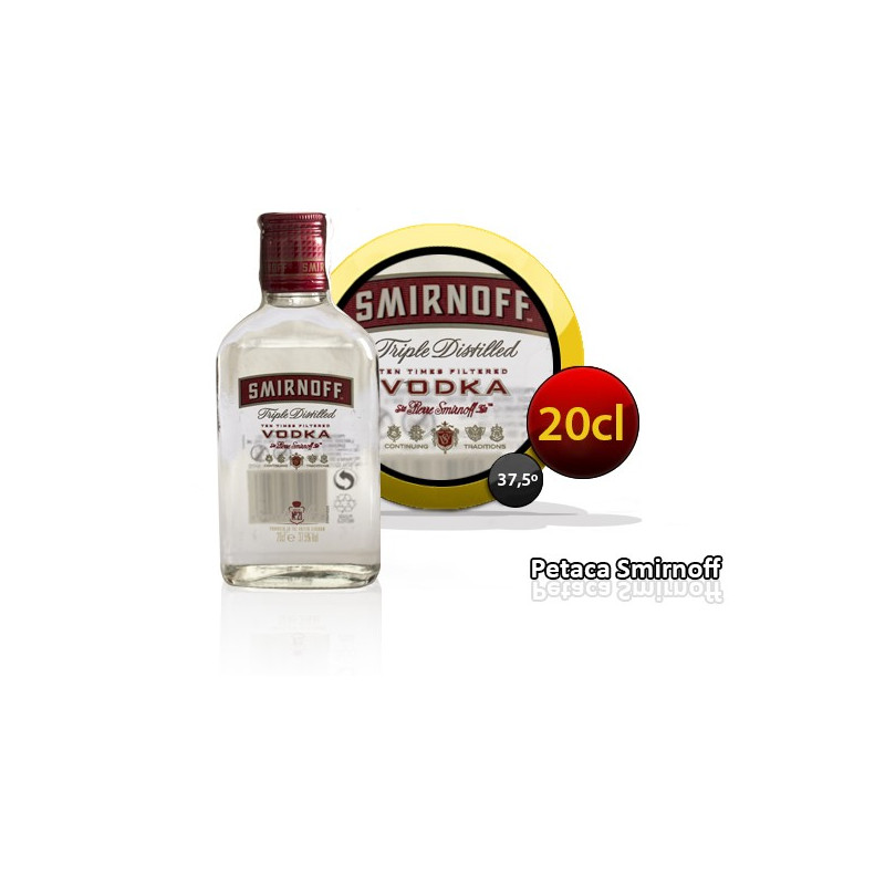 PETACA SMIRNOFF 20cl