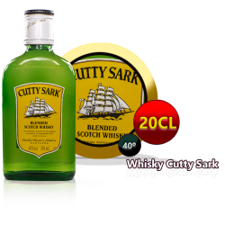 PETACA CUTTY SARK 20CL PACK 6 UNIDADES