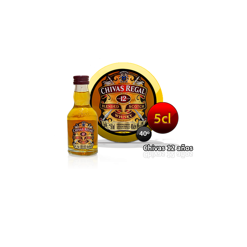 chiva 12 años botellitas de licor economicas