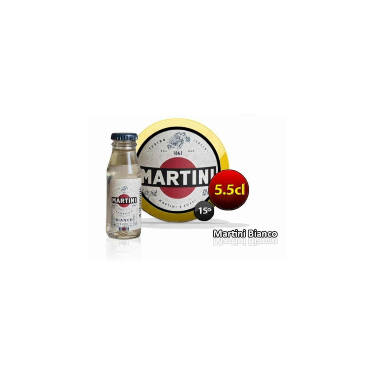 MARTÍNI BIANCO CAJA 50 UNIDADES